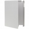 Genuíno Rock Ultrathin Wake-Up/Sleep Smart cobrir caixa protectora para iPad 2 - cinzento