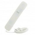 Retrô Ultra Slim Radiation Protection Handset para iPhone/iPad - branco (3.5 mm Jack)