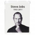Lembrando-se Steve Jobs protetora ABS plástico Back Case para iPad 2 (# 4)
