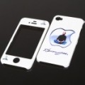 Lembrando-se Steve Jobs protetora PVC Front e Back Case para iPhone 4