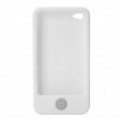 Protetor de silicone para iPhone 4 - branco