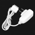 Elegante Power Charging adaptador carregador para iPhone 4S - branco (2-Flat-Pin Plug)