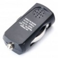 Mini cigarro Powered USB adaptador de carro para iPhone 3GS / 4 / 4S / iPod Touch - Black (DC 12 ~ 24V)