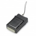 USB / carregador de bateria de 500mAh Powered Solar para iPhone 3G / 4 - Black