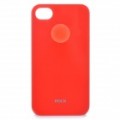 ROCK brilhando novamente caso protetor para iPhone 4S / 4 - vermelho