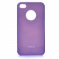 ROCK volta caso protetor para iPhone 4S - roxo