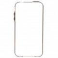 Pisen protetor Bumper quadro caixa do PC para iPhone 4 - castanho escuro