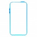 Pisen protetor Bumper quadro caixa do PC para iPhone 4 - azul