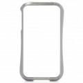 Ergonómico protetora Bumper alumínio Alloy Frame para iPhone 4 / 4S - cinza