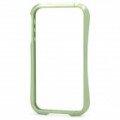 Elegante alumínio Alloy Bumper quadro caso protetor para iPhone 4 / 4S - verde claro