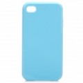 Elegante protetor TPU volta caso capa para iPhone 4/4S - azul