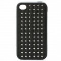 Moda volta caso de protetor para iPhone 4 / 4S - Black