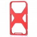 Xmen padrão Metal Frame Case protetor para iPhone 4/4S - vermelho