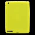 Protetor Soft Silicone Case para o novo iPad - amarelo