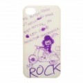 ROCK Mr. Rock Cool PC caso protetor para iPhone 4 / 4S - amarelo