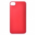 Protetor volta caso capa para iPhone 4/4S - vermelho