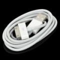 USB macho para Apple 30 pinosos macho dados / cabo carregador para iPad 1 / 2 / novo iPad / iPod 1 - branco (90 cm)