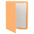 Moda inteligente cobrir caixa protectora para iPad novo - laranja