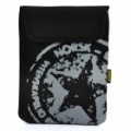 Elegante protetor acolchoado saco interior para iPad 2 / The New iPad - preto