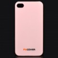 MYCOVER Ultra Thin PC caso protetor para iPhone 4 / 4S - Rosa de luz