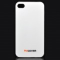 MYCOVER Ultra Thin PC caso protetor para iPhone 4 / 4S - branco