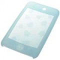 Protetora silicone com padrões de árvore de Natal para o iPod Touch 2/Touch 3 (azul)