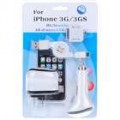 Universal adaptadores USB/AC/carro/Micro USB carregador para o iPhone 3G/3GS (US Plug/110 ~ 240V)