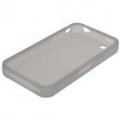 Protetor de silicone para iPhone 4 - cinza