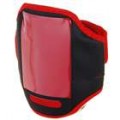 Na moda Sports Armband para iPhone 4 (vermelho + preto)