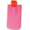 capa protetor PU para o iPhone 3G/3GS - Pink