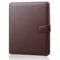 Protetor PU couro Case para Apple iPad - Brown