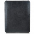 Protetora Snakeskin padrão caso plástico duro voltar para Apple iPad - Black