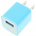 USB transformador/carregador para iPod iPhone/série/3 G/4 - azul (100 ~ 240V / US Plug)