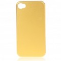 Elegante volta caso protetor para iPhone 4 - dourada