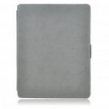 Protetor PU couro Case para Apple iPad 2 - cinza