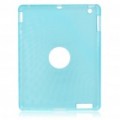 Silicone volta caso protetor para iPad 2 - azul