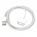 Cabo de dados/carregamento USB para iPod/iPhone/iPad - branco (94 cm-comprimento)