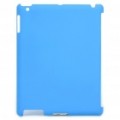 Ultra Slim 0,9 mm caixa protectora cobrir c / casa de botão adesivo + Plug anti-pó para iPad 2 - azul