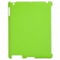 Ultra Slim 0,9 mm caixa capa protectora com / Home botão adesivo + Plug anti-pó para iPad 2 - Verde