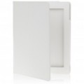 Protetor PU couro Case para Apple iPad 2 - branco