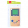 Jogo Boy estilo protetora Back Skin adesivo para iPhone 4 - amarelo