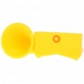 Corno Stand amplificador falante para Apple iPhone 4 - amarelo