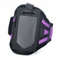 Desportivo Armband para iPhone 3 G/4 - preto + roxo