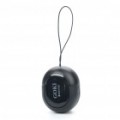 GOKI Cute Bean em forma de dados/carregamento cabo USB c / cinta de celular para iPhone 3/3GS/4/iPad - preto