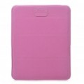 ROCK elegante protetor microfibra caso saco para iPad 2 - rosa