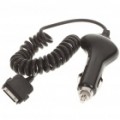 Cigarro de carro compacto Powered Charger para o iPhone 3G/3GS/4/iPad/iPad 2 - Black (12 ~ 24V)