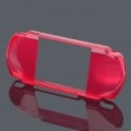 Cristal protetor TPU Soft Case para PSP2000/3000 - vermelho