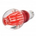 E27 2.8W 625nm 210-Lumen 3-LED vermelho lâmpada (85 ~ 260V)