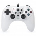 Dual-Shock com fio Controlador para PS3 Slim - White (300 cm-cabo)