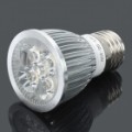 E27 5W 3500K 490LM 5-LED quente branco lâmpada (100 ~ 245V)